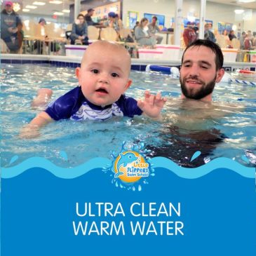 Swim Lessons in Ultra Clean, Warm Water